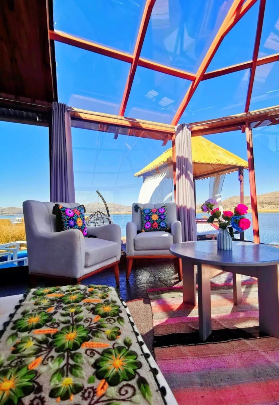 Uros Kay Pacha Lodge 普诺 客房 照片