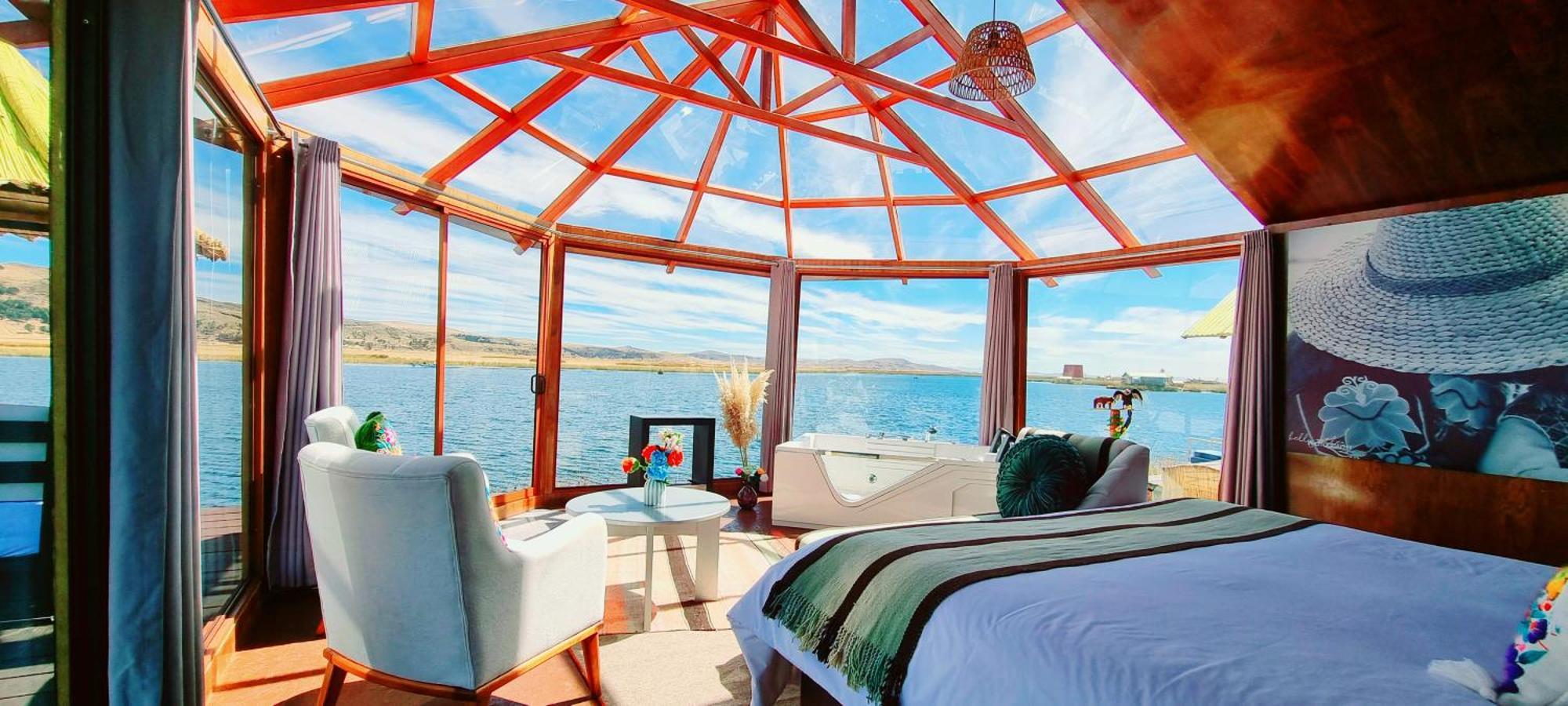 Uros Kay Pacha Lodge 普诺 客房 照片