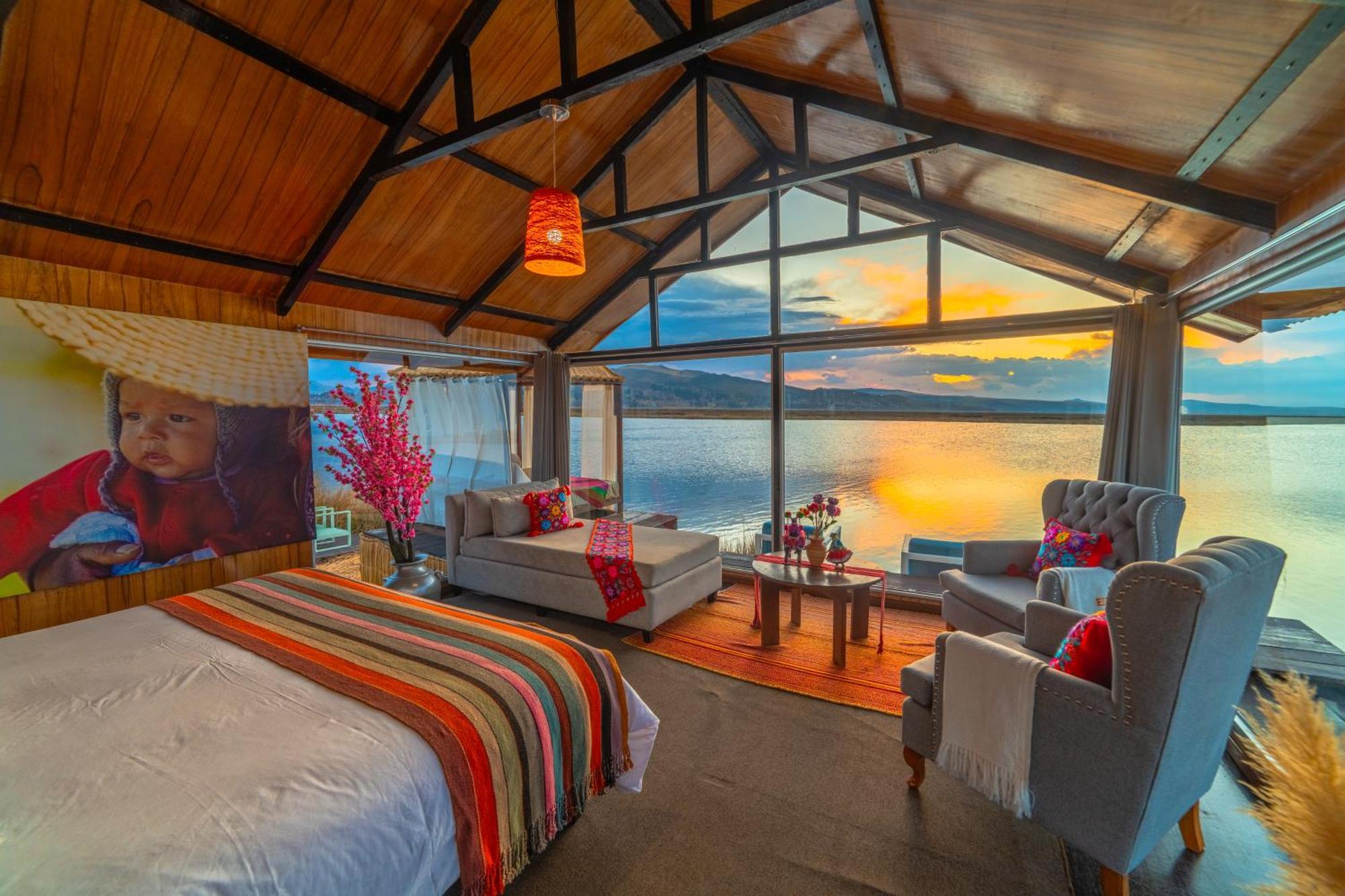 Uros Kay Pacha Lodge 普诺 客房 照片