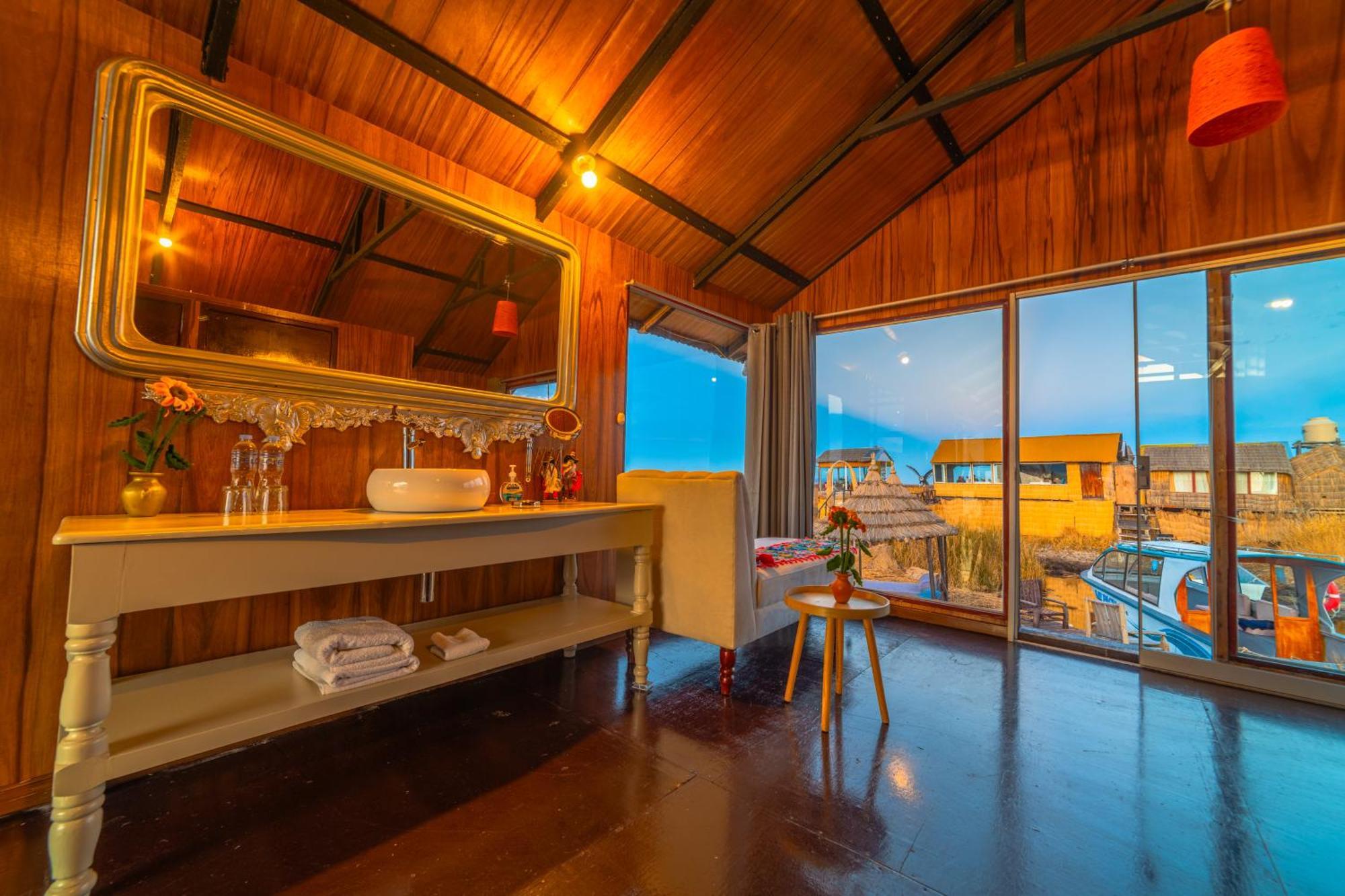 Uros Kay Pacha Lodge 普诺 客房 照片