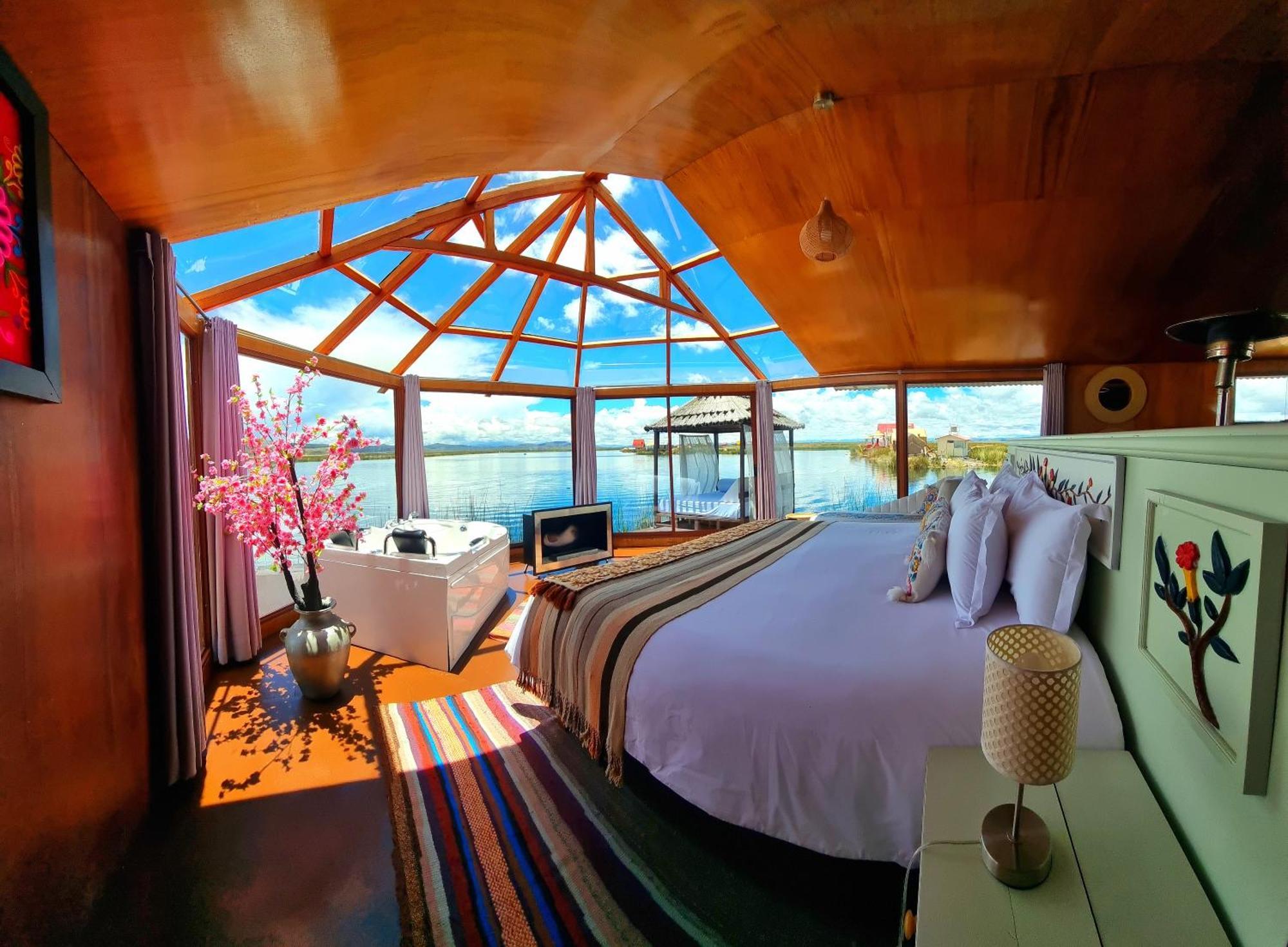 Uros Kay Pacha Lodge 普诺 客房 照片