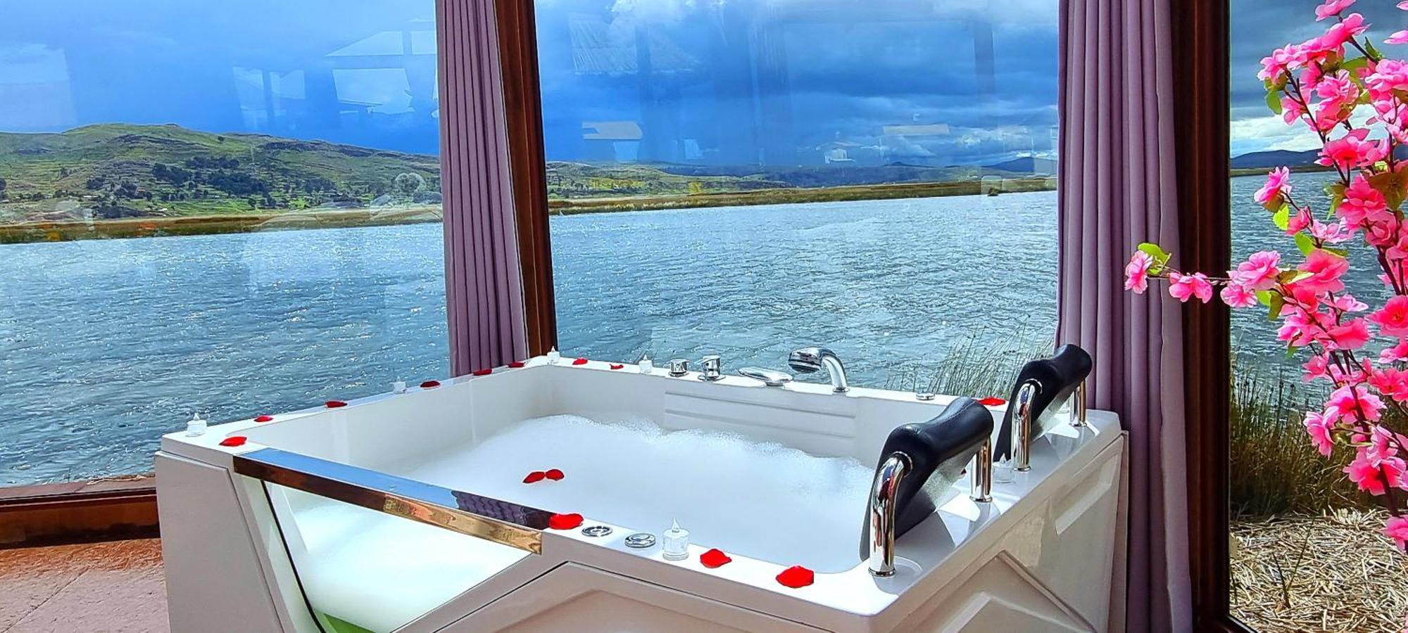 Uros Kay Pacha Lodge 普诺 客房 照片