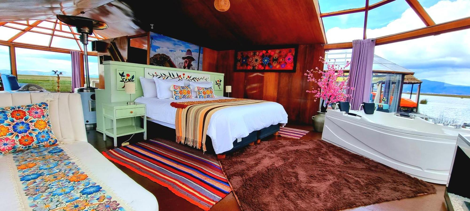 Uros Kay Pacha Lodge 普诺 客房 照片