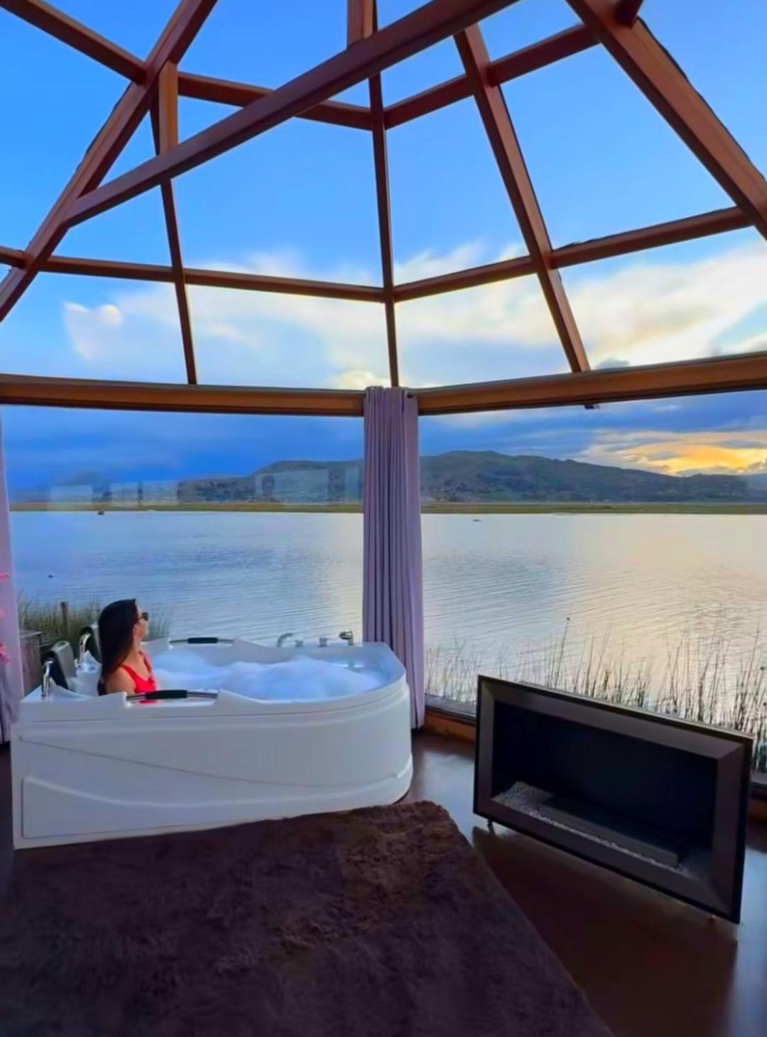 Uros Kay Pacha Lodge 普诺 客房 照片